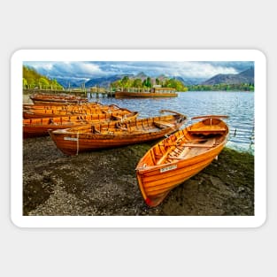 Derwent Water Boats, Lake District Sticker